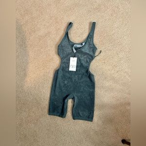 Zara cutout terry cloth onesie 
Brand New with Tags 
Size M/L